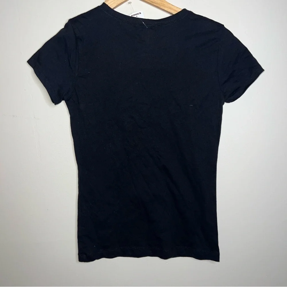 3/$25 🍄 Fifth Sun Black 'Happy Meowoween' Cat Tee Girls NWT Size XL 14-16